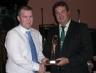 County Vice Chairman Jim Murray presents Karol Doherty with Reserve Player of the year 